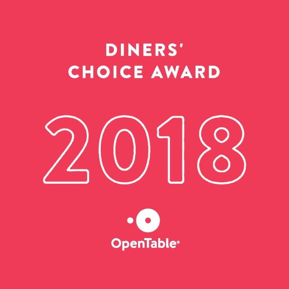 Diners' Choice Award 2018